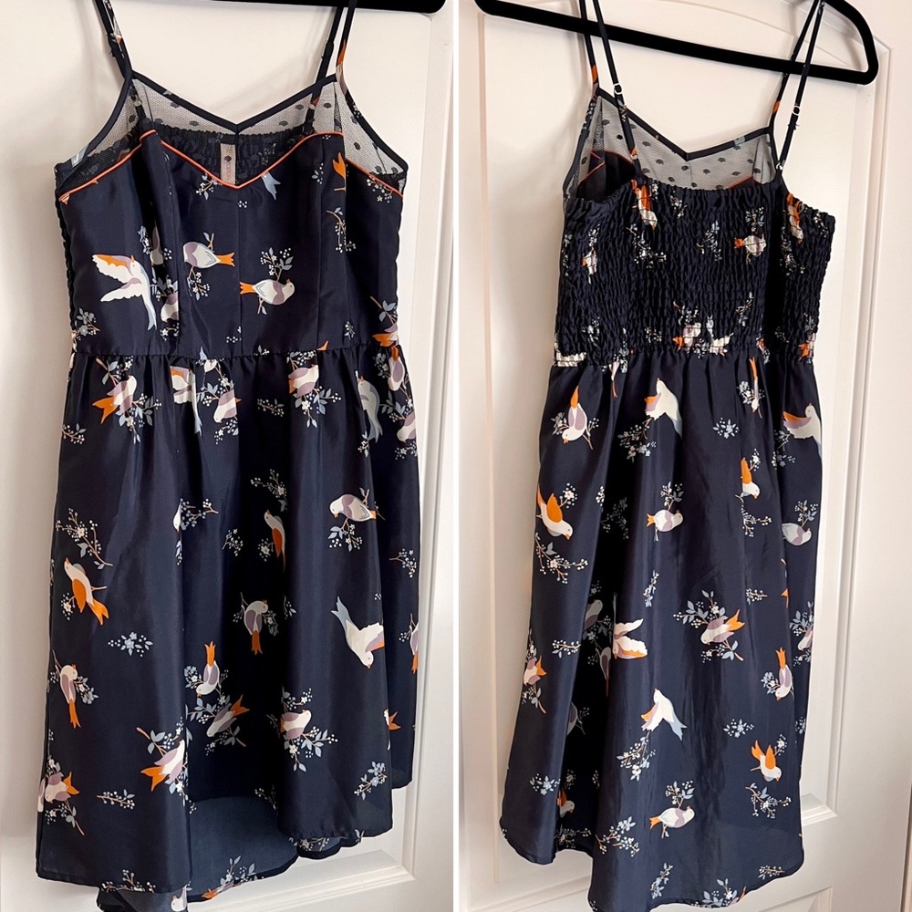 💖BOGO FREE💖 Bird print sundress, size S